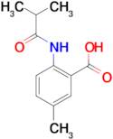 2-(isobutyrylamino)-5-methylbenzoic acid