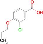 3-Chloro-4-n-propoxybenzoic acid