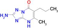 2-amino-5-methyl-6-propyl[1,2,4]triazolo[1,5-a]pyrimidin-7-ol