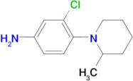 3-chloro-4-(2-methyl-1-piperidinyl)aniline