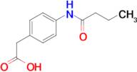 [4-(butyrylamino)phenyl]acetic acid