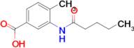4-methyl-3-(pentanoylamino)benzoic acid