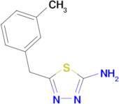 5-(3-methylbenzyl)-1,3,4-thiadiazol-2-amine