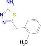 5-(2-methylbenzyl)-1,3,4-thiadiazol-2-amine