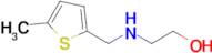 2-{[(5-methyl-2-thienyl)methyl]amino}ethanol