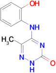 5-[(2-hydroxyphenyl)amino]-6-methyl-1,2,4-triazin-3(2H)-one