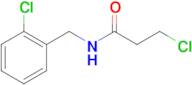 3-chloro-N-(2-chlorobenzyl)propanamide