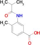 3-(isobutyrylamino)-4-methylbenzoic acid