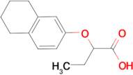 2-(5,6,7,8-tetrahydro-2-naphthalenyloxy)butanoic acid