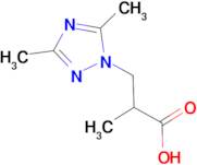 3-(3,5-dimethyl-1H-1,2,4-triazol-1-yl)-2-methylpropanoic acid