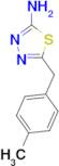 5-(4-methylbenzyl)-1,3,4-thiadiazol-2-amine