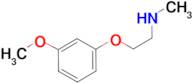 2-(3-methoxyphenoxy)-N-methylethanamine