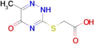 [(5-hydroxy-6-methyl-1,2,4-triazin-3-yl)thio]acetic acid