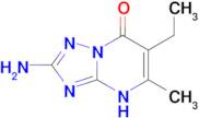 2-amino-6-ethyl-5-methyl[1,2,4]triazolo[1,5-a]pyrimidin-7-ol