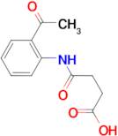4-[(2-acetylphenyl)amino]-4-oxobutanoic acid