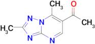 1-(2,7-dimethyl[1,2,4]triazolo[1,5-a]pyrimidin-6-yl)ethanone