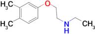 2-(3,4-dimethylphenoxy)-N-ethylethanamine