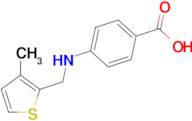 4-{[(3-methyl-2-thienyl)methyl]amino}benzoic acid