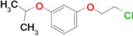 1-(2-chloroethoxy)-3-isopropoxybenzene