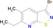 3-bromo-6-ethyl-5-methylisothiazolo[5,4-b]pyridine