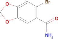 6-bromo-1,3-benzodioxole-5-carboxamide