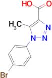 1-(4-bromophenyl)-5-methyl-1H-1,2,3-triazole-4-carboxylic acid