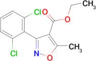 3-(2,6-Dichloro-phenyl)-5-methyl-isoxazole-4-carboxylic acid ethyl ester