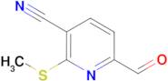 6-Formyl-2-methylsulfanyl-nicotinonitrile