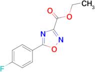 Ethyl 5-(4-fluorophenyl)-[1,2,4]oxadiazole-3-carboxylate