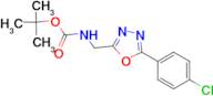 2-tert-Butyloxycarbonylaminomethyl-5-(4-chlorophenyl)-[1,3,4]oxadiazole