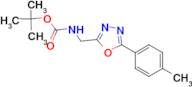 2-tert-Butyloxycarbonylaminomethyl-5-p-Tolyl-[1,3,4]oxadiazole