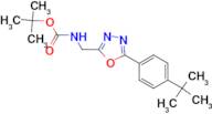 2-tert-Butyloxycarbonylaminomethyl-5-(4-tert-butylphenyl)-[1,3,4]oxadiazole