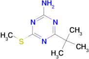 4-tert-Butyl-6-methylsulfanyl-[1,3,5]triazin-2-ylamine