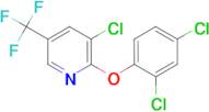 3-Chloro-2-(2,4-dichlorophenoxy)-5-(trifluoromethyl)pyridine