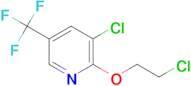 3-Chloro-2-(2-chloroethoxy)-5-(trifluoromethyl)pyridine