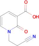 1-(2-Cyanoethyl)-2-oxo-1,2-dihydropyridine-3-carboxylic acid