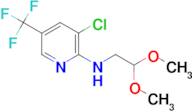 (3-Chloro-5-(trifluoromethyl)pyridin-2-yl)-(2,2-dimethoxyethyl)amine