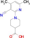 1-(3'-Cyano-4',6'-dimethylpyridin-2'-yl)-iso-nipecotic acid