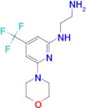 N*1*-(6-Morpholin-4'-yl-4-(trifluoromethyl)pyridin-2-yl)ethane-1,2-diamine