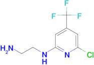 N1-[6-Chloro-4-(trifluoromethyl)pyridin-2-yl]ethane-1,2-diamine