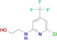 2-(6-Chloro-4-(trifluoromethyl)pyridin-2-ylamino)ethanol