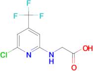 [6-Chloro-4-(trifluoromethyl)pyridin-2-yl]glycine