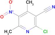 2-Chloro-4,6-dimethyl-5-nitronicotinonitrile