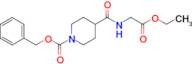 1-Benzyloxycarbonyl-4-(ethoxycarbonylmethylcarbamoyl)piperidine