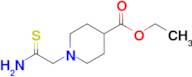 Ethyl 1-thiocarbamoylmethylpiperidine-4-carboxylate