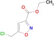 Ethyl 5-chloromethylisoxazole-3-carboxylate