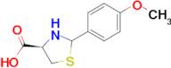 (R)-2-(4-Methoxyphenyl)thiazolidine-4-carboxylic acid