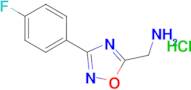 5-Aminomethyl-3-(4-fluorophenyl)-[1,2,4]oxadiazole; hydrochloride