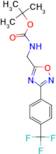 5-(tert-Butyloxycarbonyamino)methyl-3-(4-(trifluoromethyl)phenyl)-[1,2,4]oxadiazole