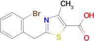 2-(2-Bromobenzyl)-4-methylthiazole-5-carboxylic acid